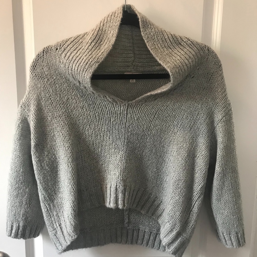 Gray Knit Sweater